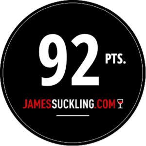 Wine rating - James Suckling - 92pts